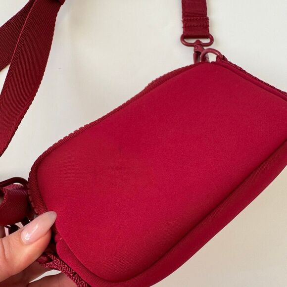 DAGNE DOVER x SEPHORA Limited Edition Mara Phone Sling Crossbody Bag Burgundy - Picture 5 of 8